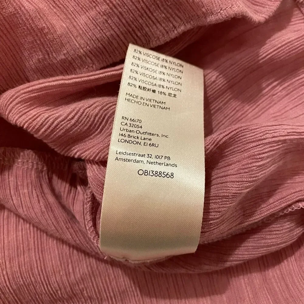 Free People Daia Blouse in Mountain Flower Pink Small